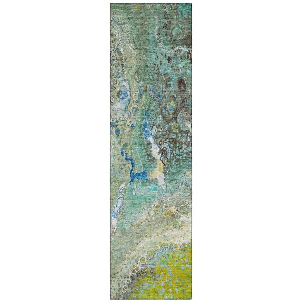 Chantille ACN588 Teal 2'3" x 7'6" Rug