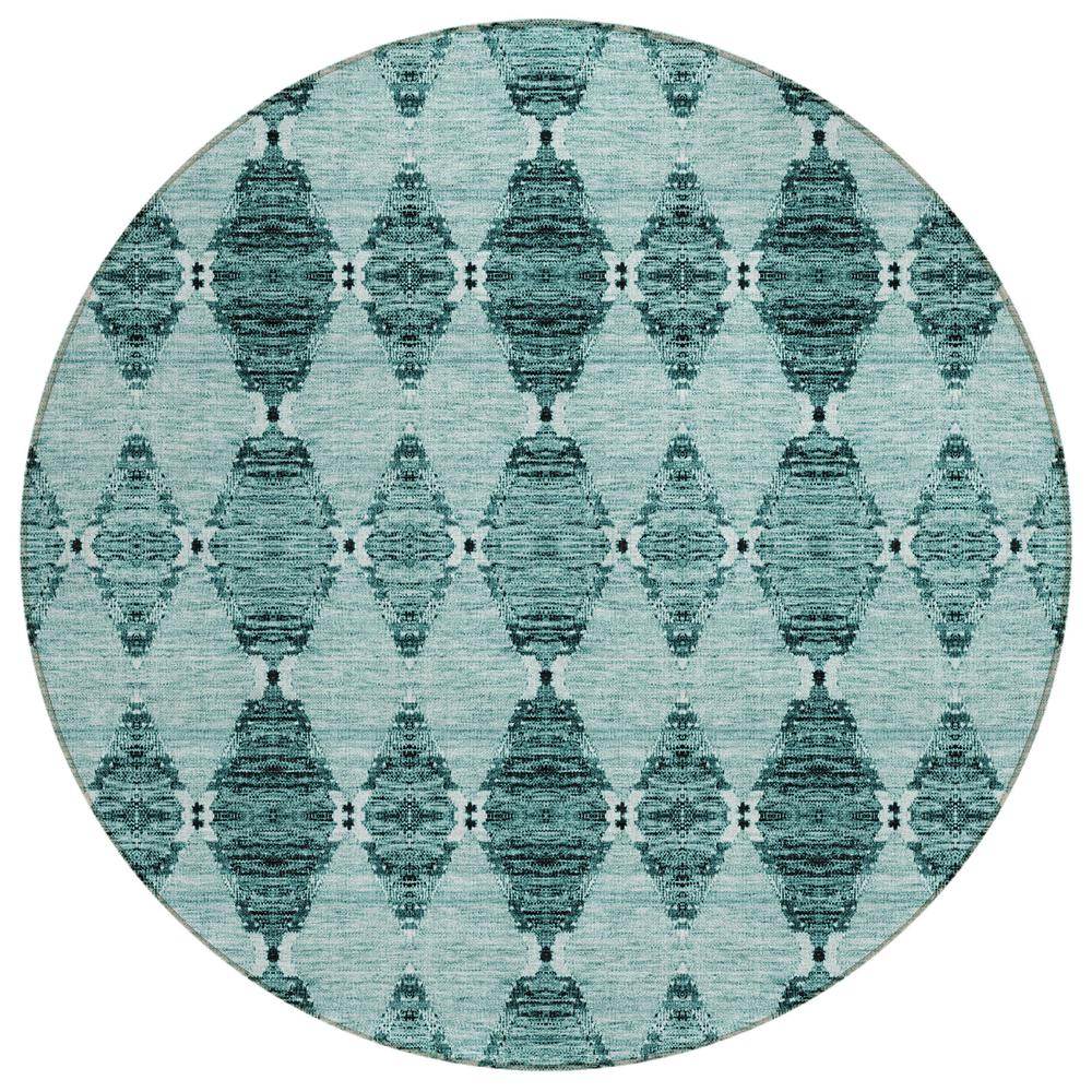 Chantille ACN610 Teal 8' x 8' Rug