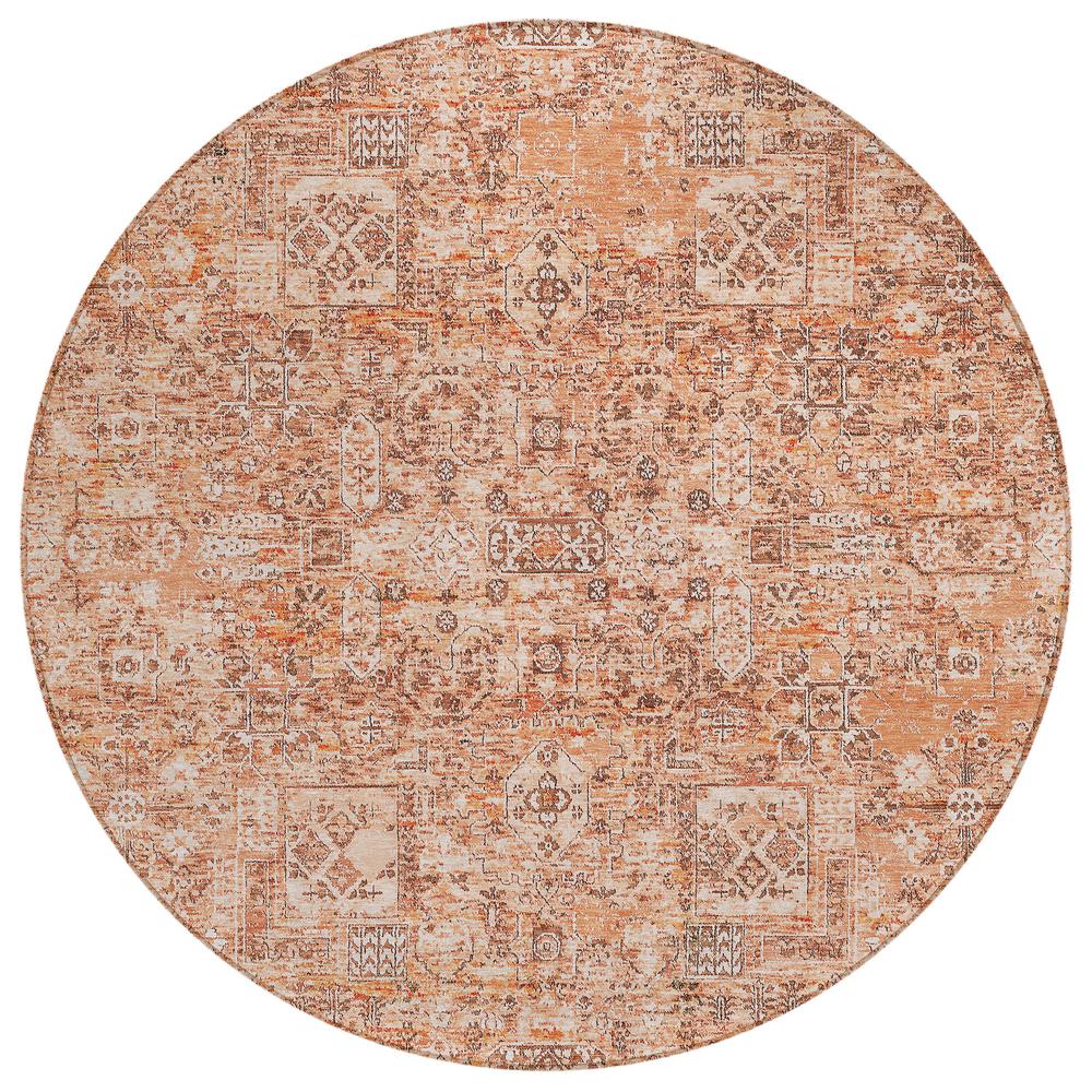 Chantille ACN611 Orange 8' x 8' Rug