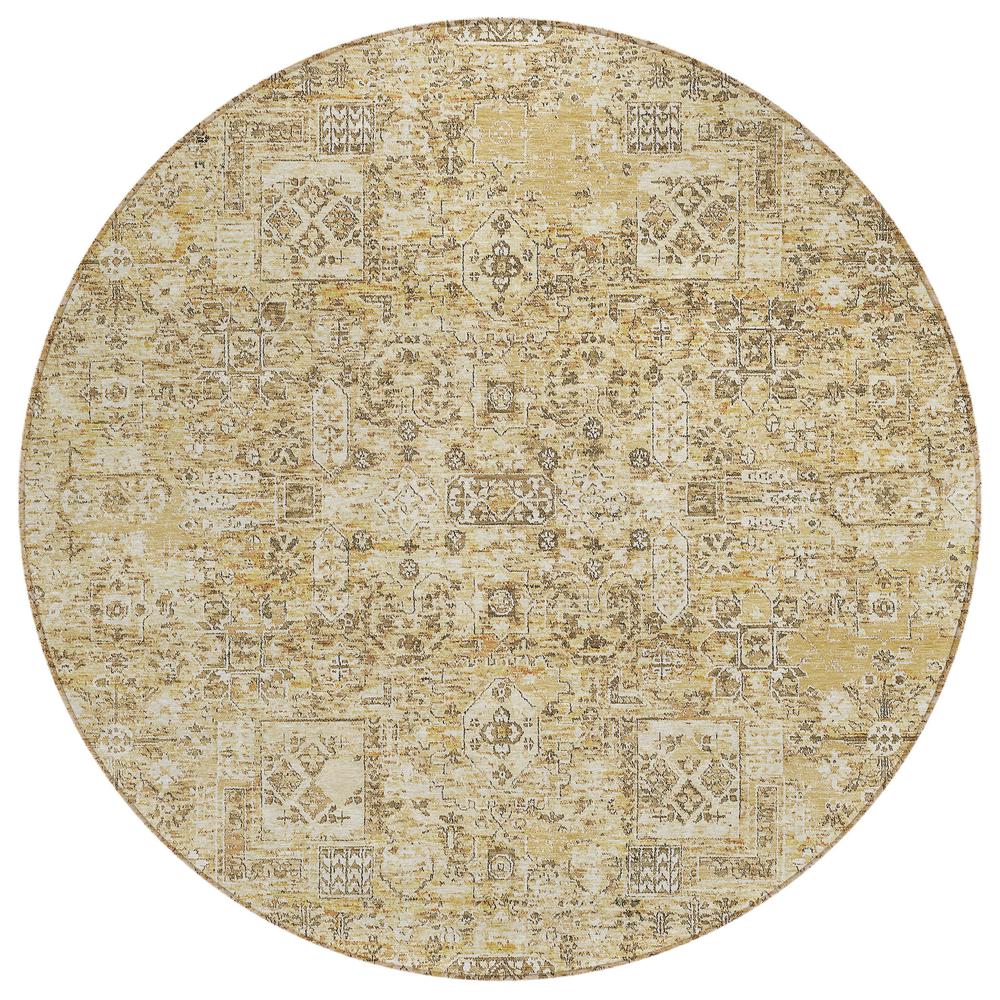 Chantille ACN611 Gold 8' x 8' Rug