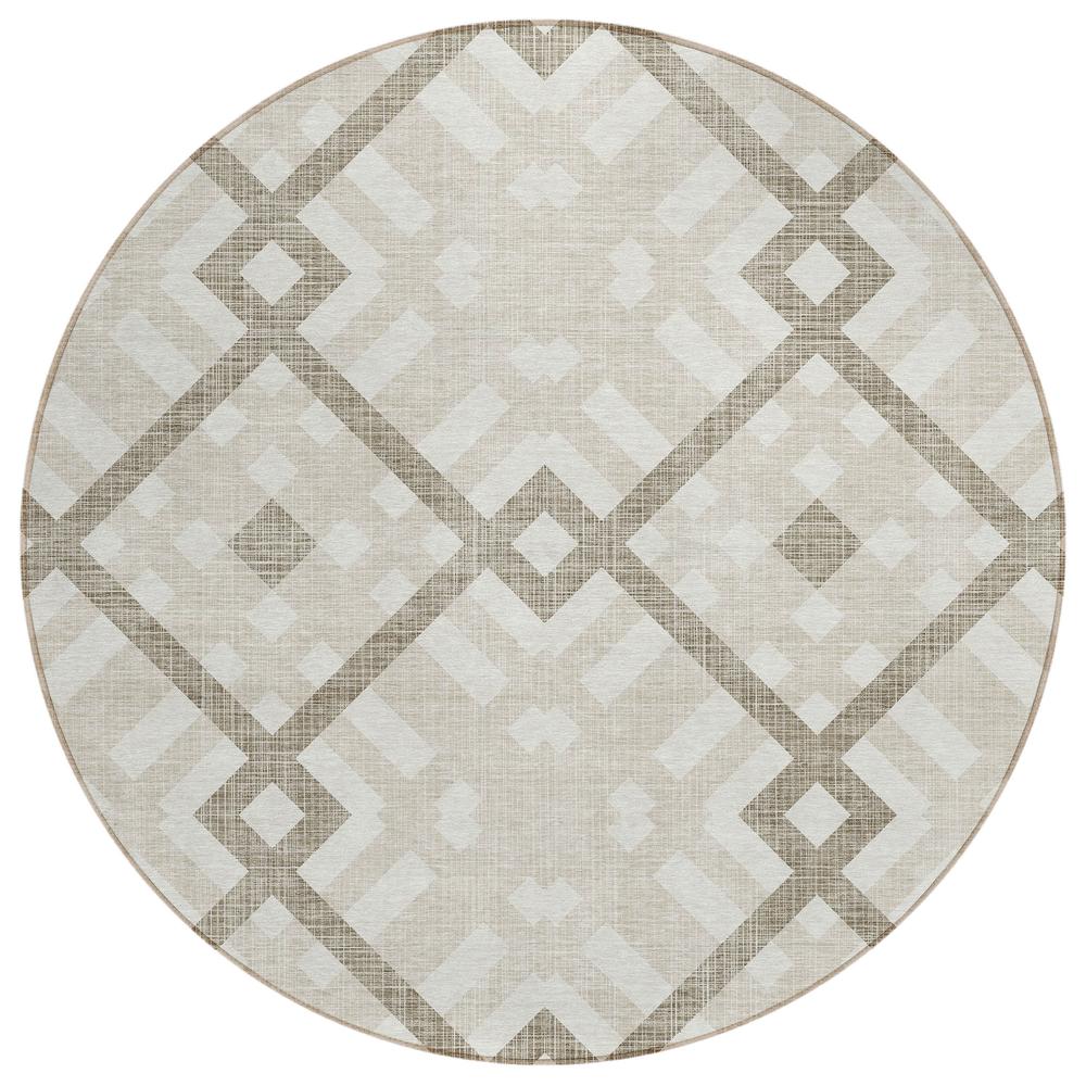 Chantille ACN616 Brown 8' x 8' Rug