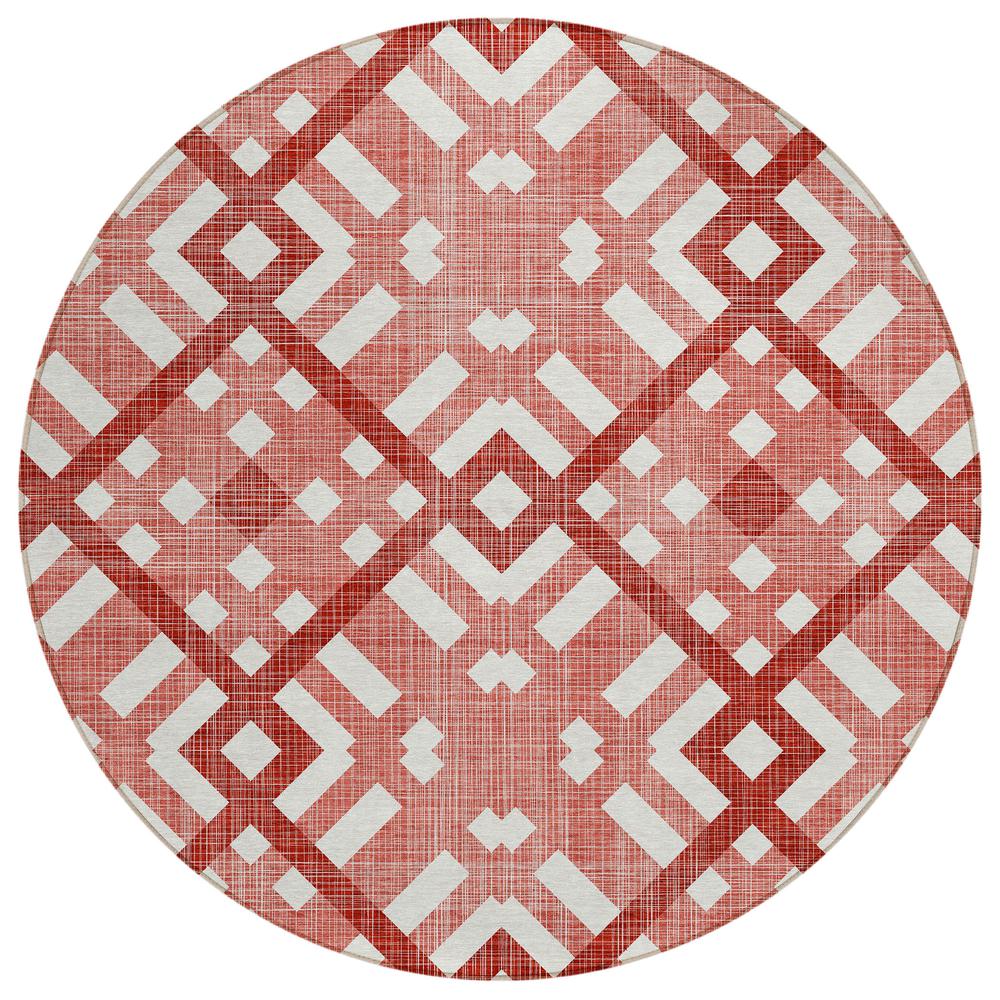 Chantille ACN616 Red 8' x 8' Rug
