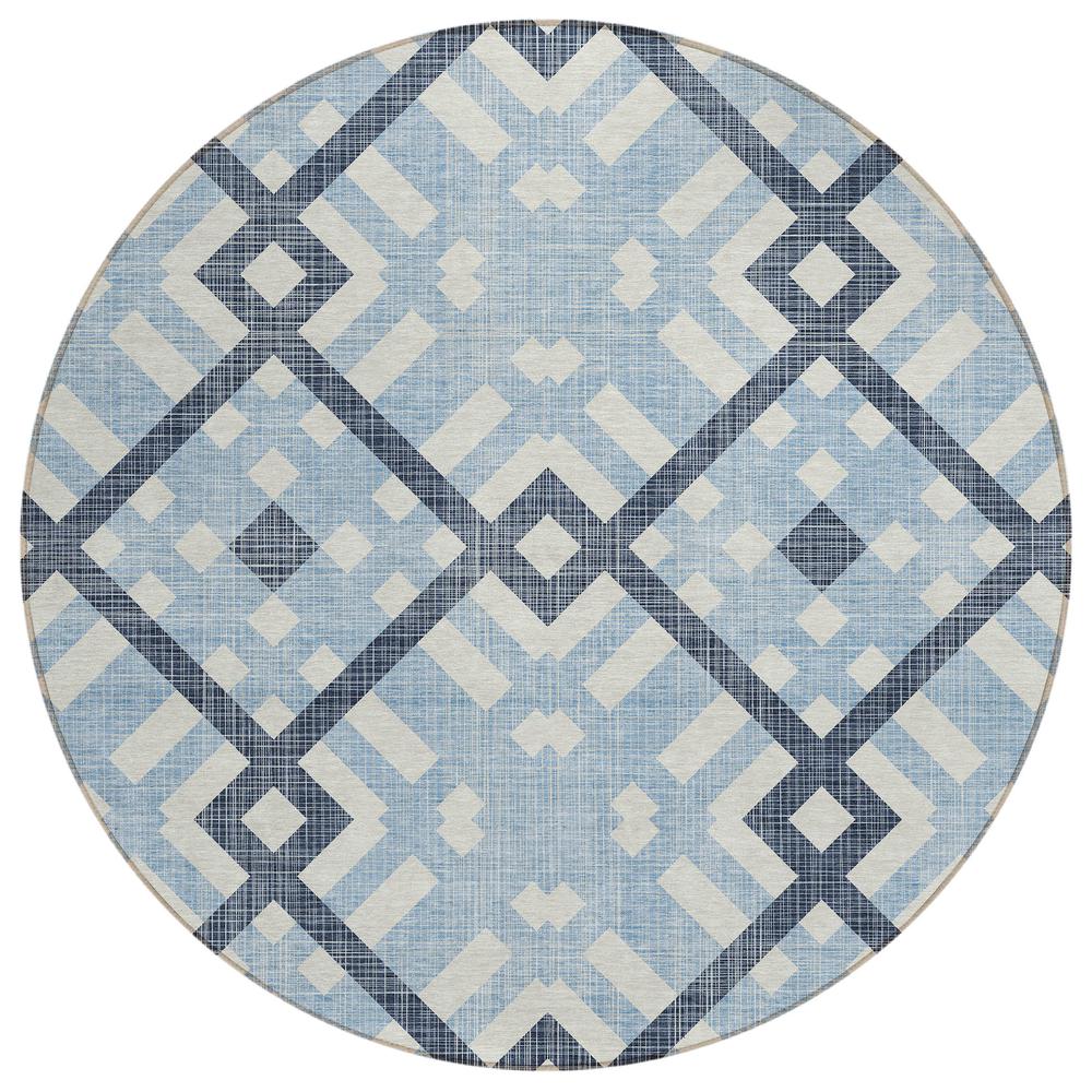Chantille ACN616 Blue 8' x 8' Rug
