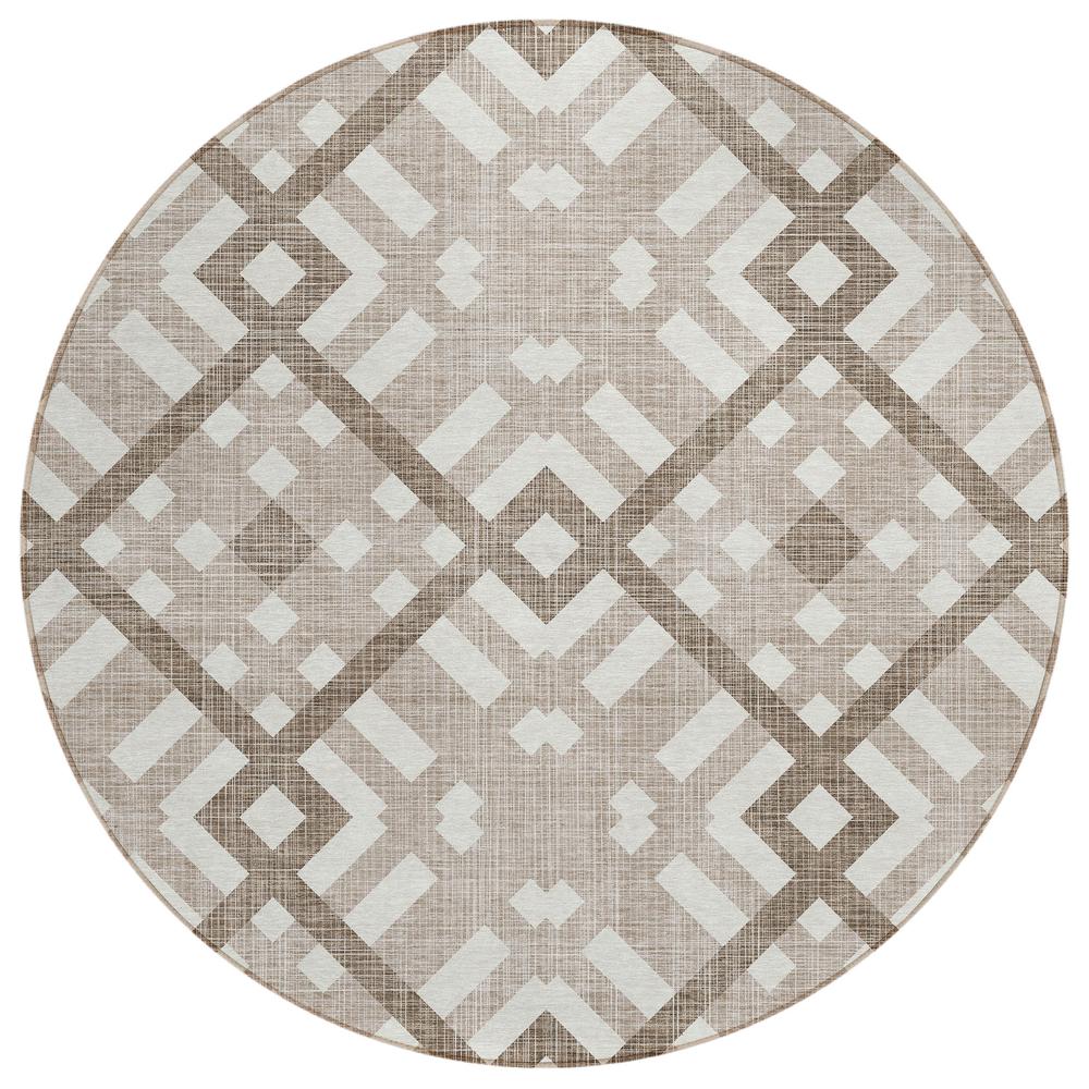Chantille ACN616 Brown 8' x 8' Rug