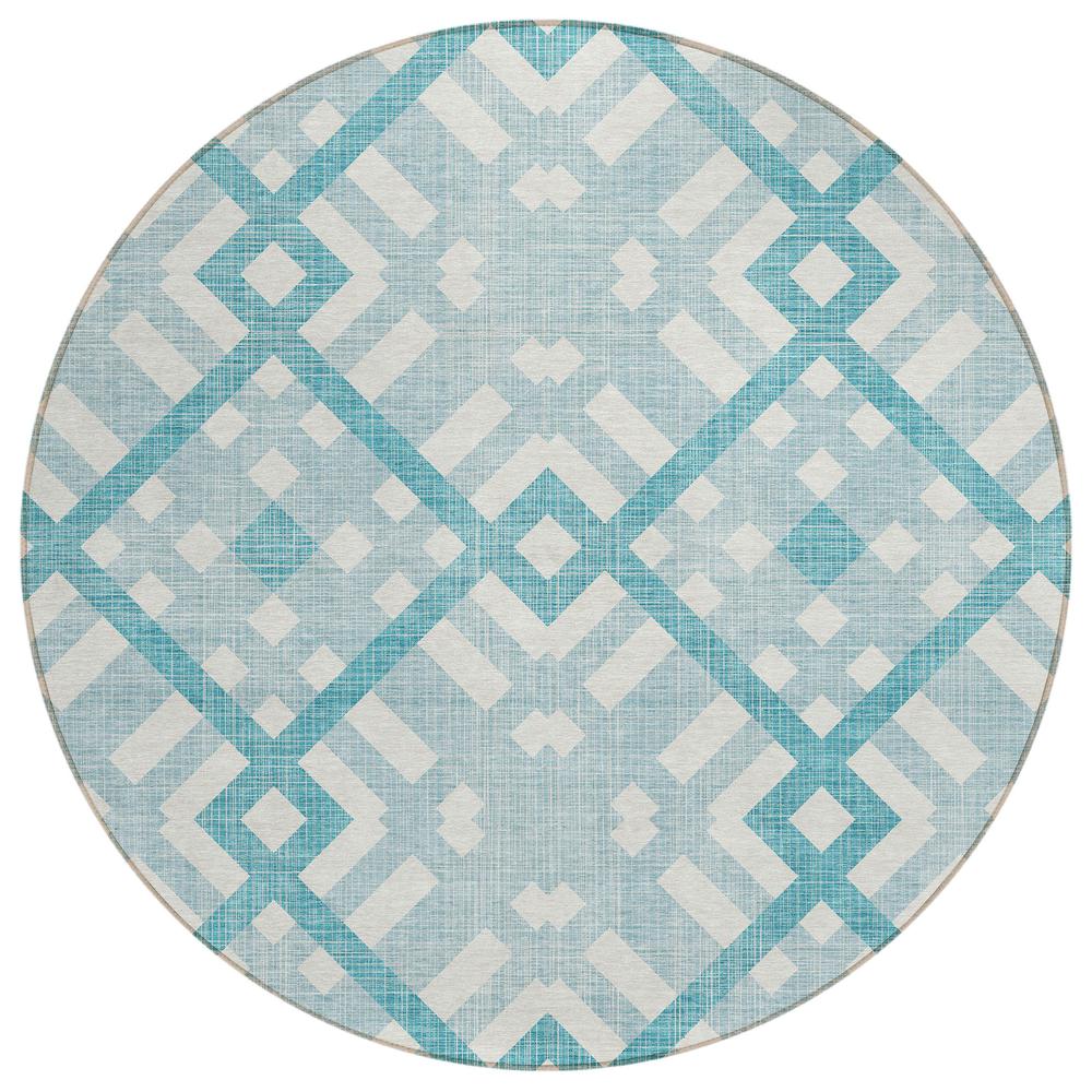 Chantille ACN616 Teal 8' x 8' Rug