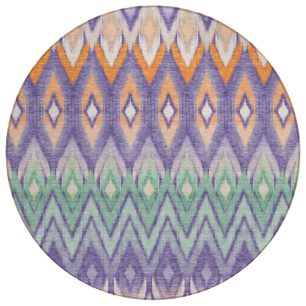 Chantille ACN617 Purple 8' x 8' Rug