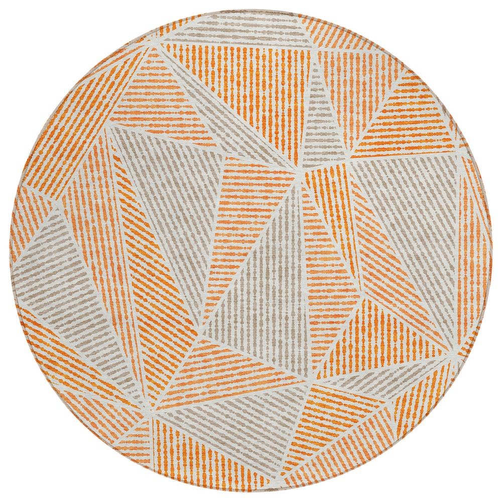 Chantille ACN618 Orange 8' x 8' Rug