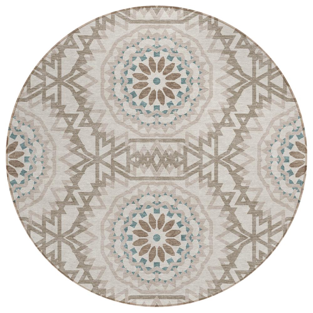 Chantille ACN619 Brown 8' x 8' Rug