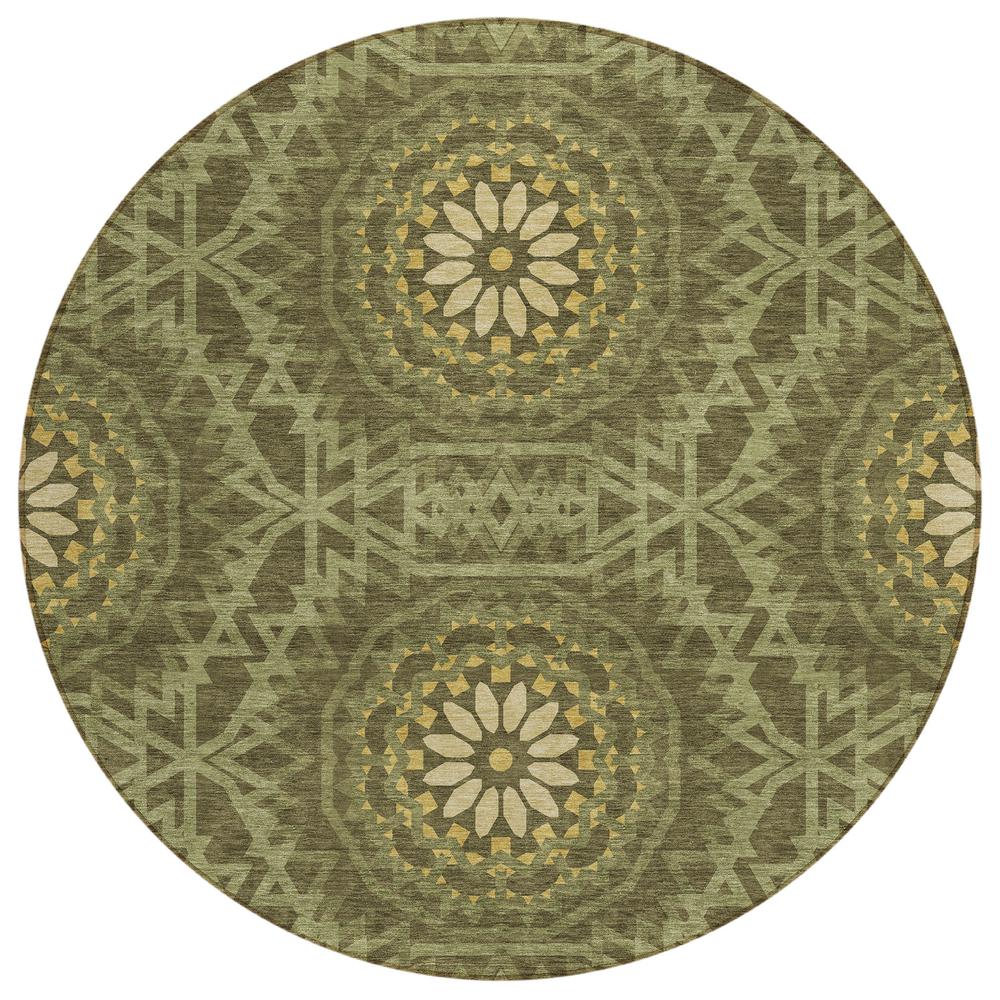 Chantille ACN619 Green 8' x 8' Rug
