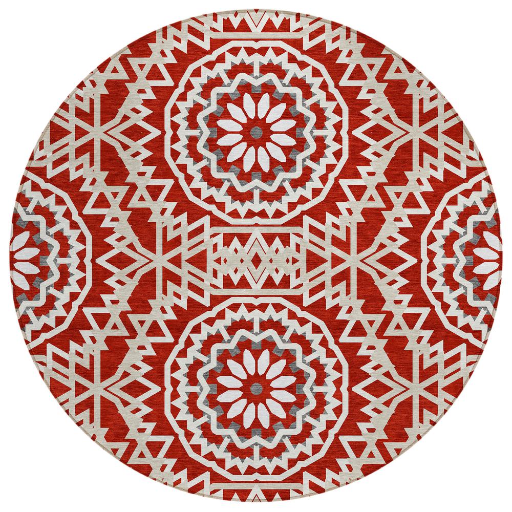 Chantille ACN619 Red 8' x 8' Rug