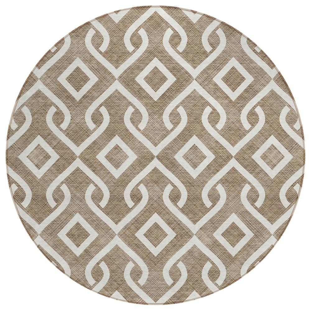 Chantille ACN621 Brown 8' x 8' Rug