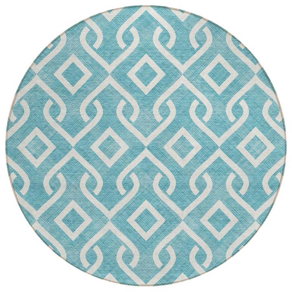 Chantille ACN621 Teal 8' x 8' Rug