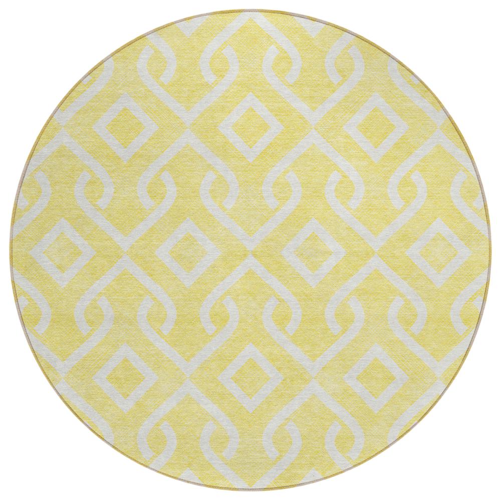 Chantille ACN621 Gold 8' x 8' Rug