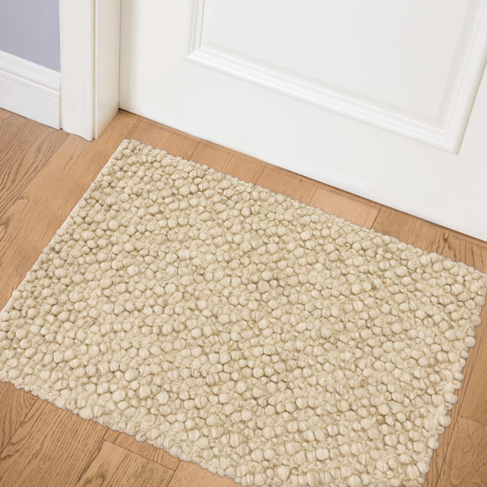 Boulder ABL31BE2X3 Taupe, Throw/Accent Rug