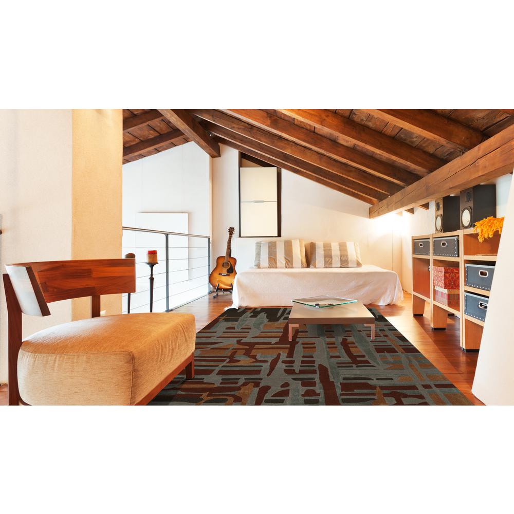 Zenith 14 Spice 9'X13', Area Rug