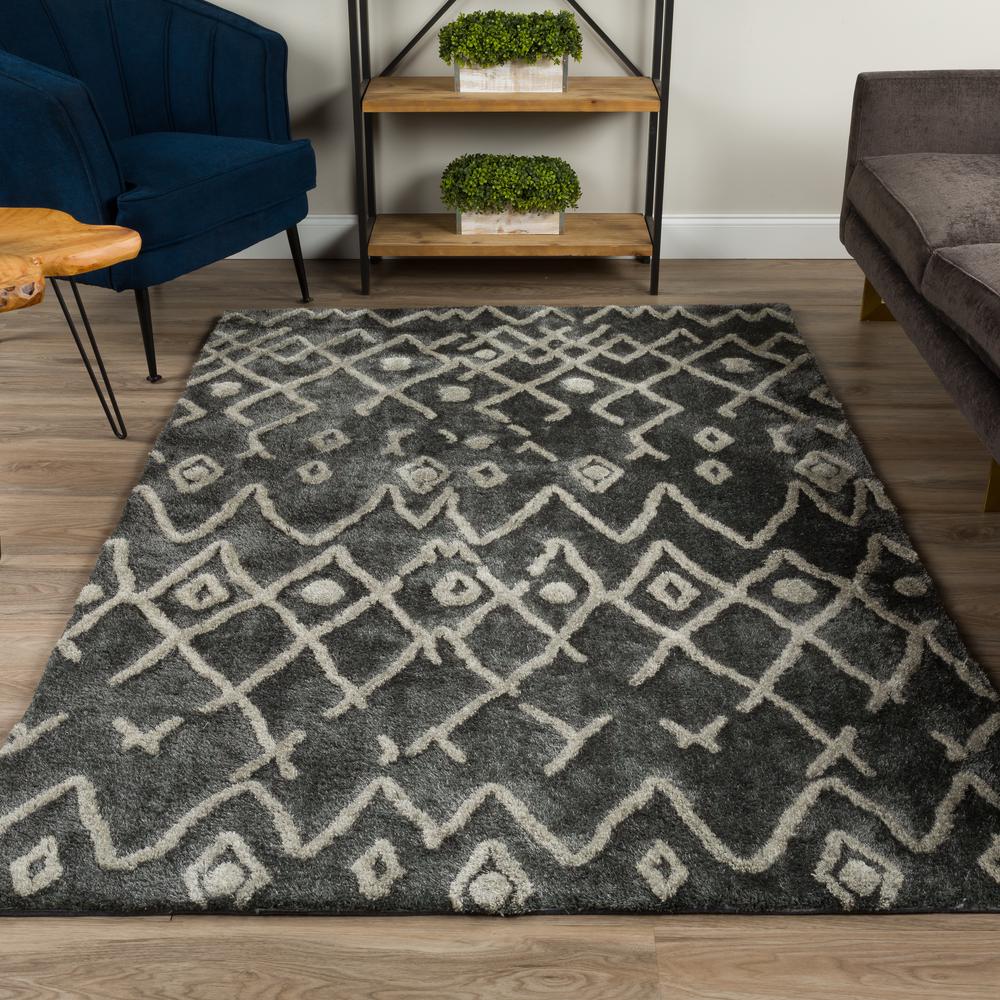 Calabar 42 Steel 9'X13', Area Rug