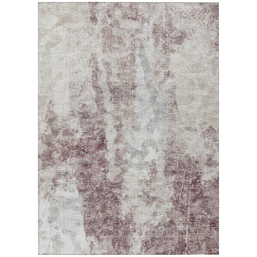 Indoor/Outdoor Accord AAC33 Plum Washable 10' x 14' Rug