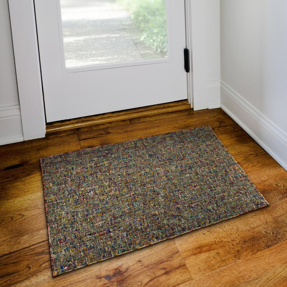 Addison Winslow Active Solid Multi 2’ x 3’ Accent Rug