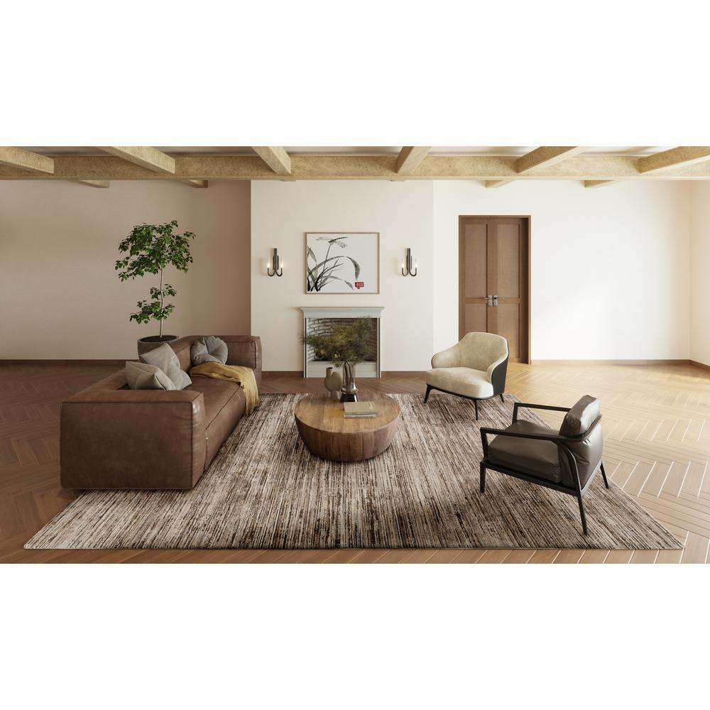 Emery AEE31 Brown 3'3" x 5'3" Rug