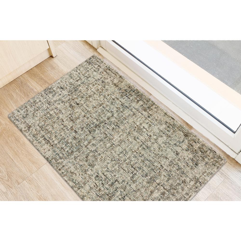 Addison Eastman Variegated Solid Grey 2' x 3' Accent Rug
