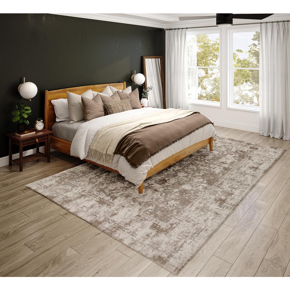Nelson ANE32 Khaki 3'3" x 5'3" Rug