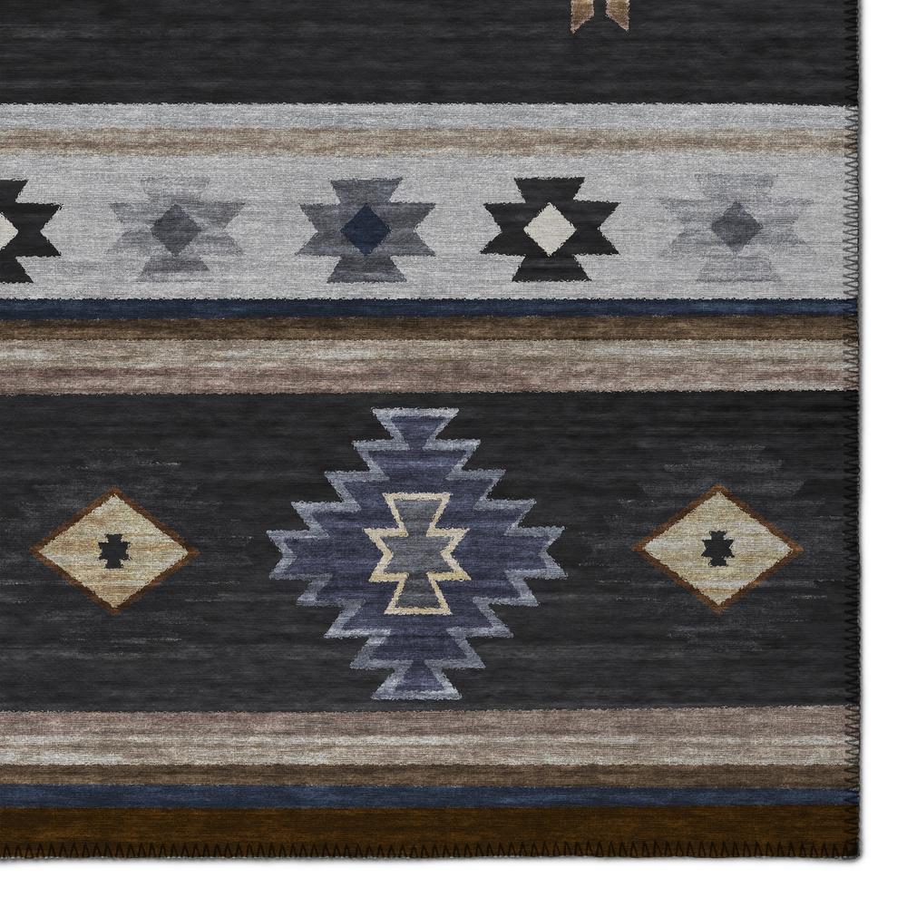 Indoor/Outdoor Sonora ASO34 Midnight Washable 10' x 14' Rug