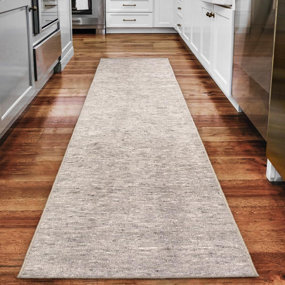 Addison Villager Active Solid White 2’3" x 7’6" Runner Rug