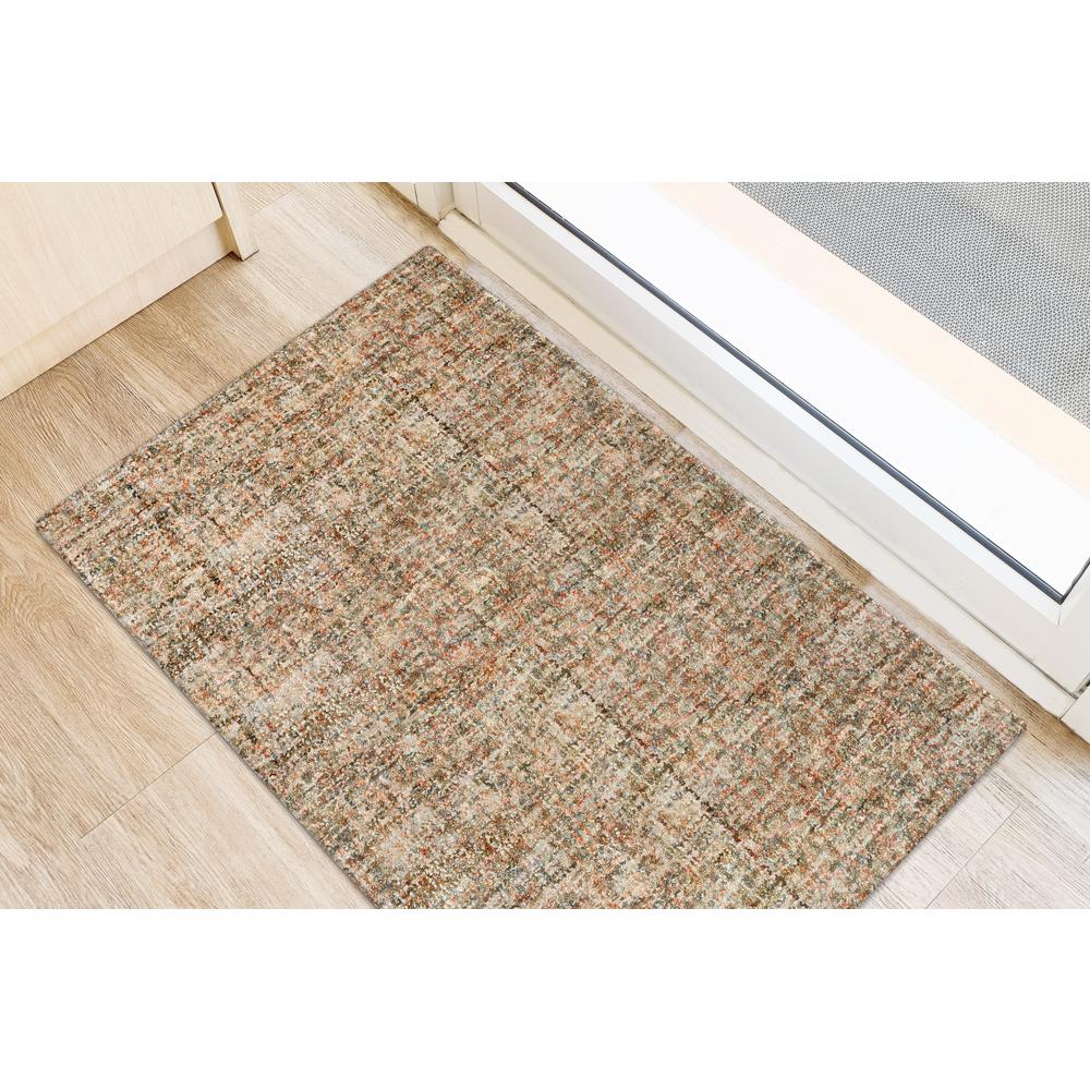 Addison Eastman Variegated Solid Rust 2' x 3' Accent Rug
