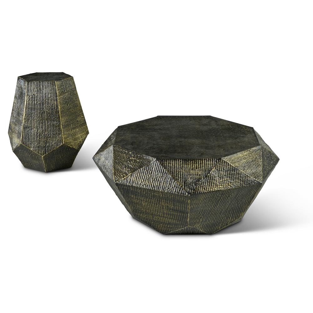 Donato Hexagon End Table
