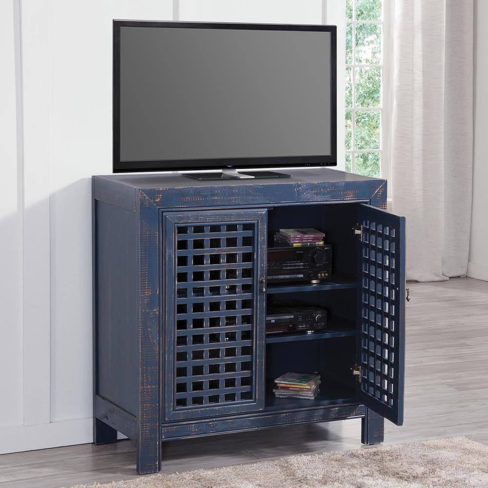 Rio Accent Cabinet Navy