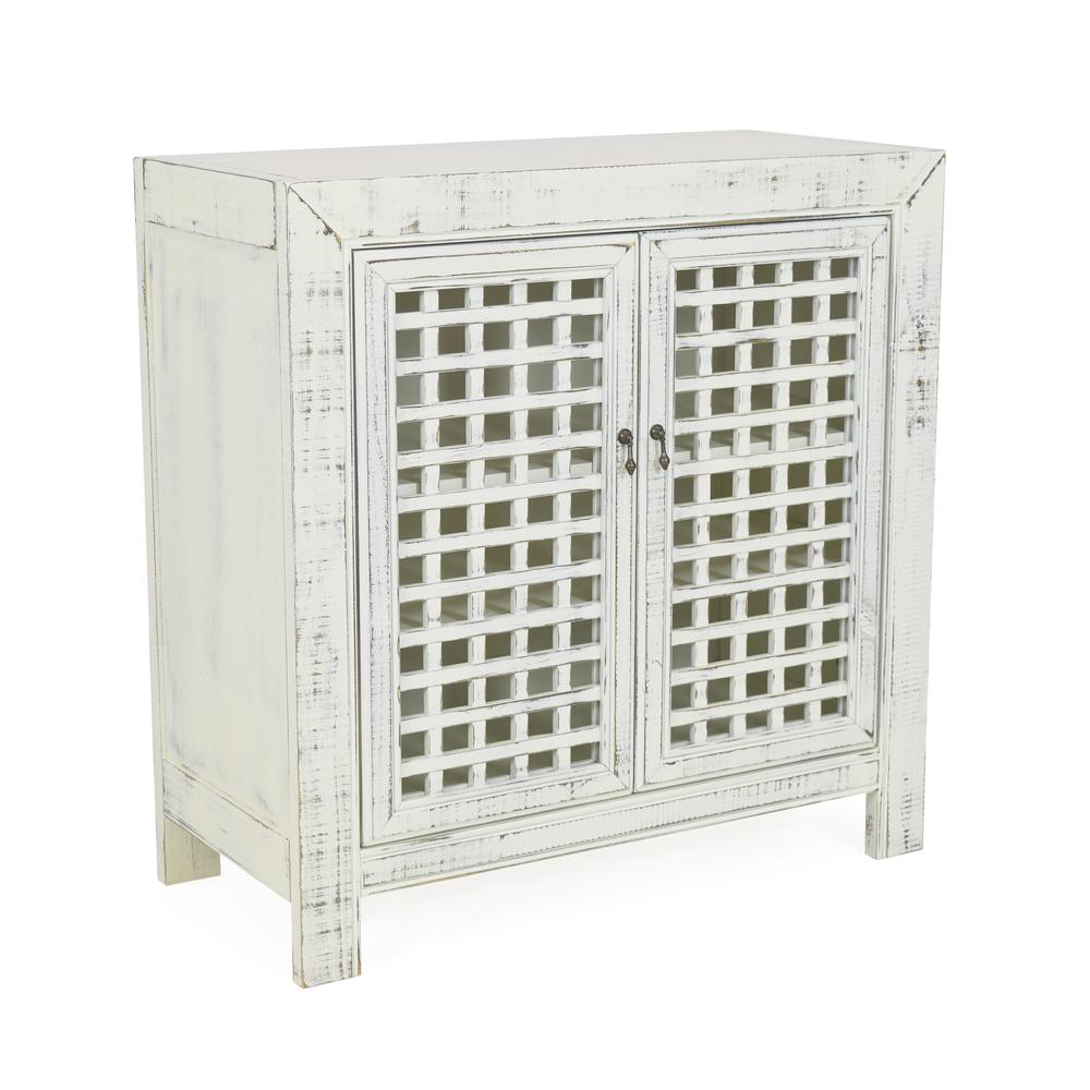Rio Accent Cabinet White