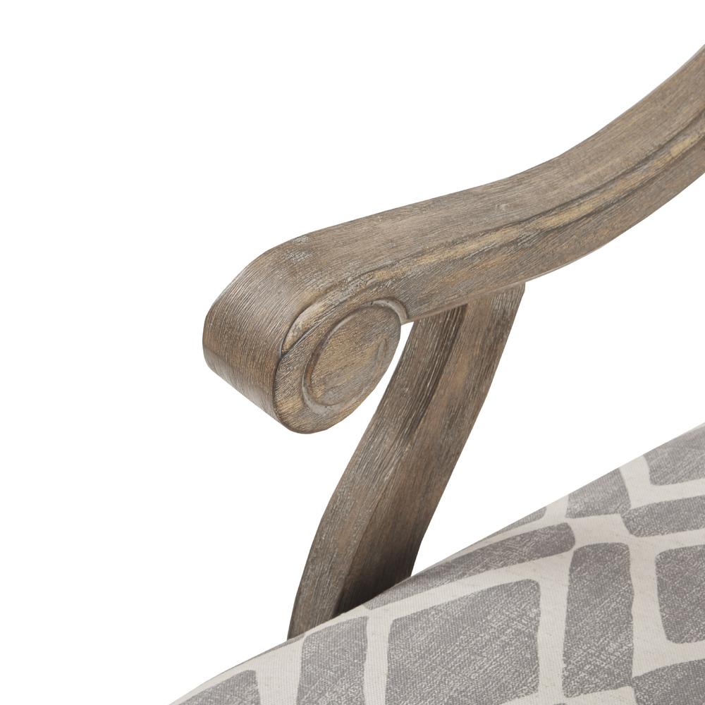 Exposed Wood Arm Chair