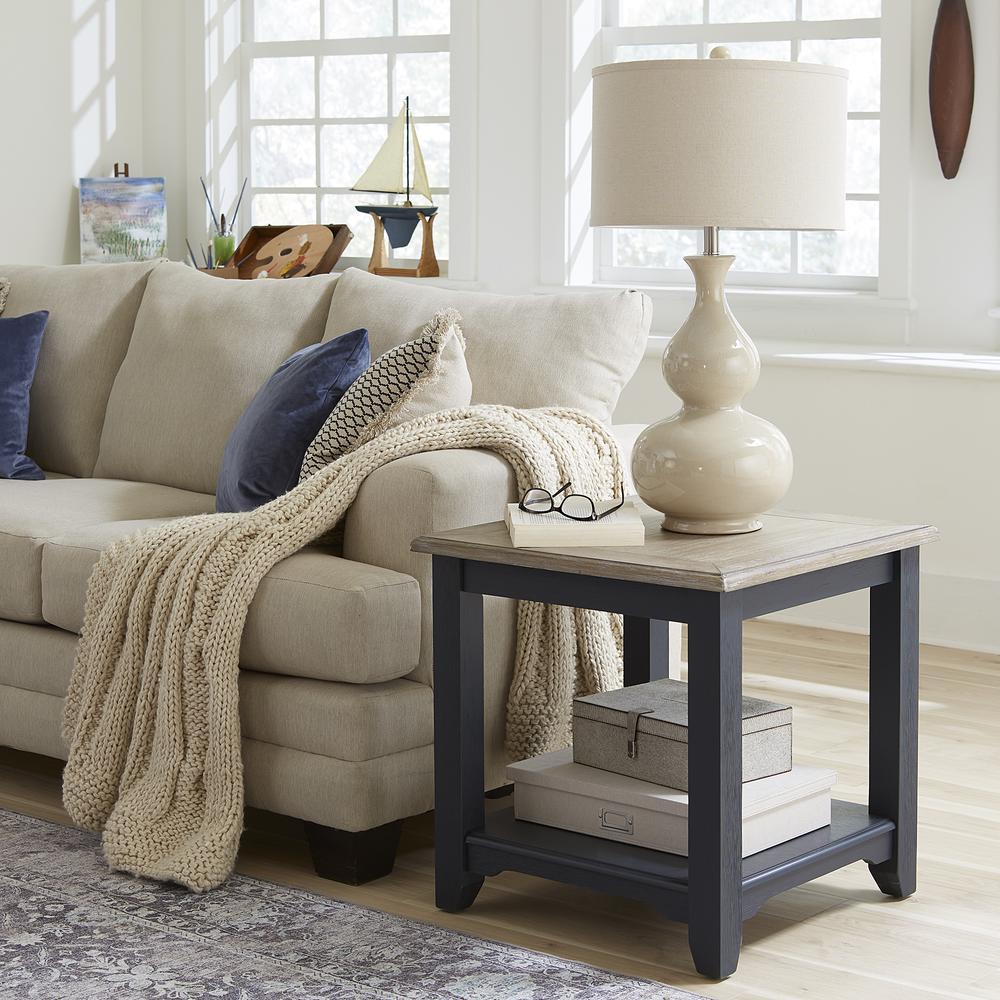 End Table- Navy