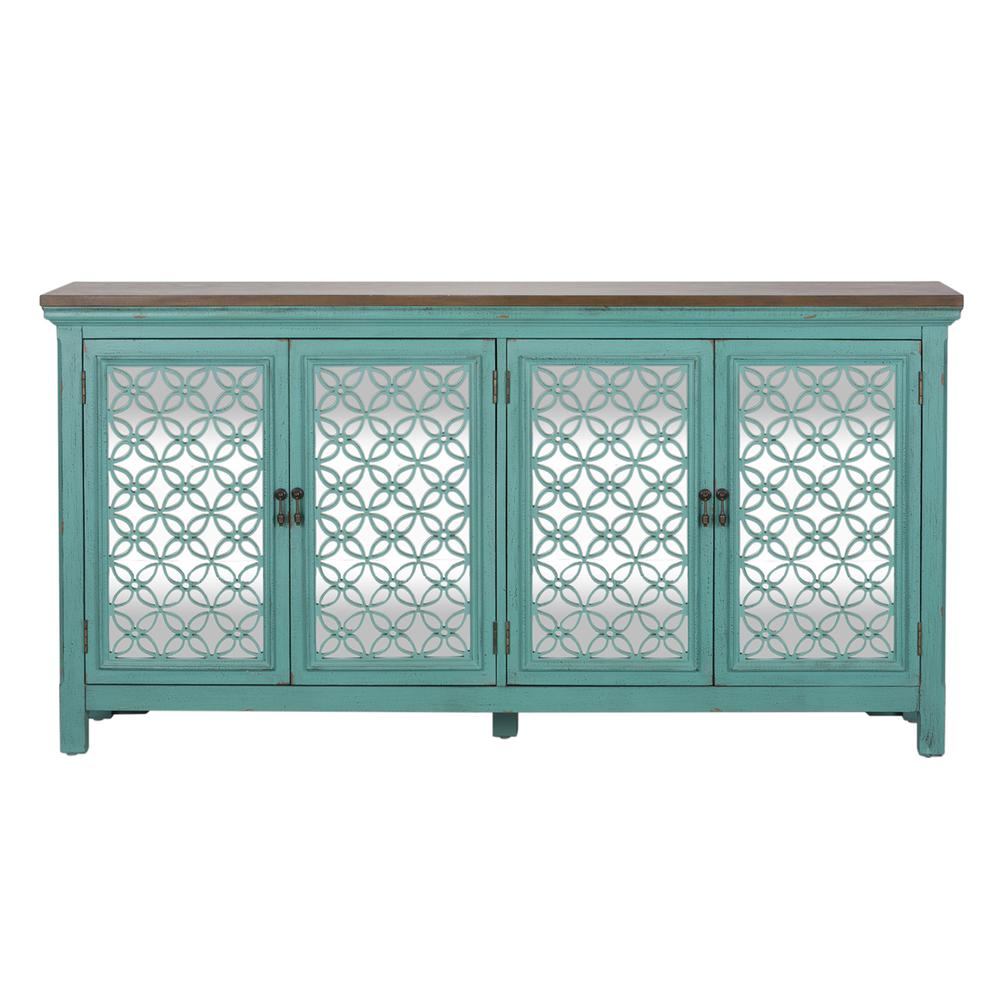 4 Door Accent Cabinet