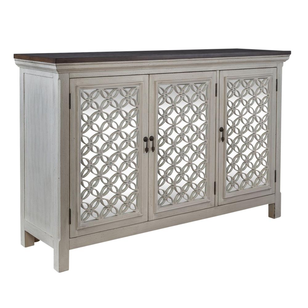 3 Door Accent Cabinet