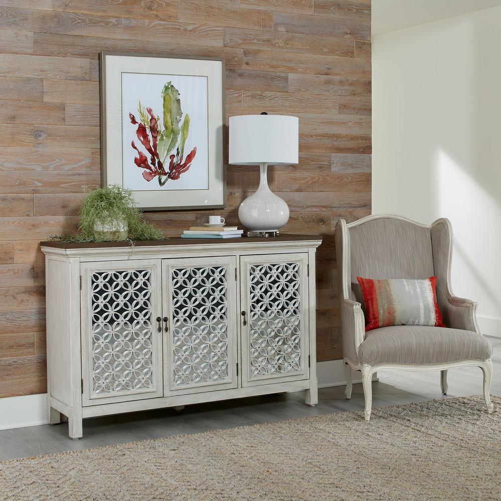 3 Door Accent Cabinet