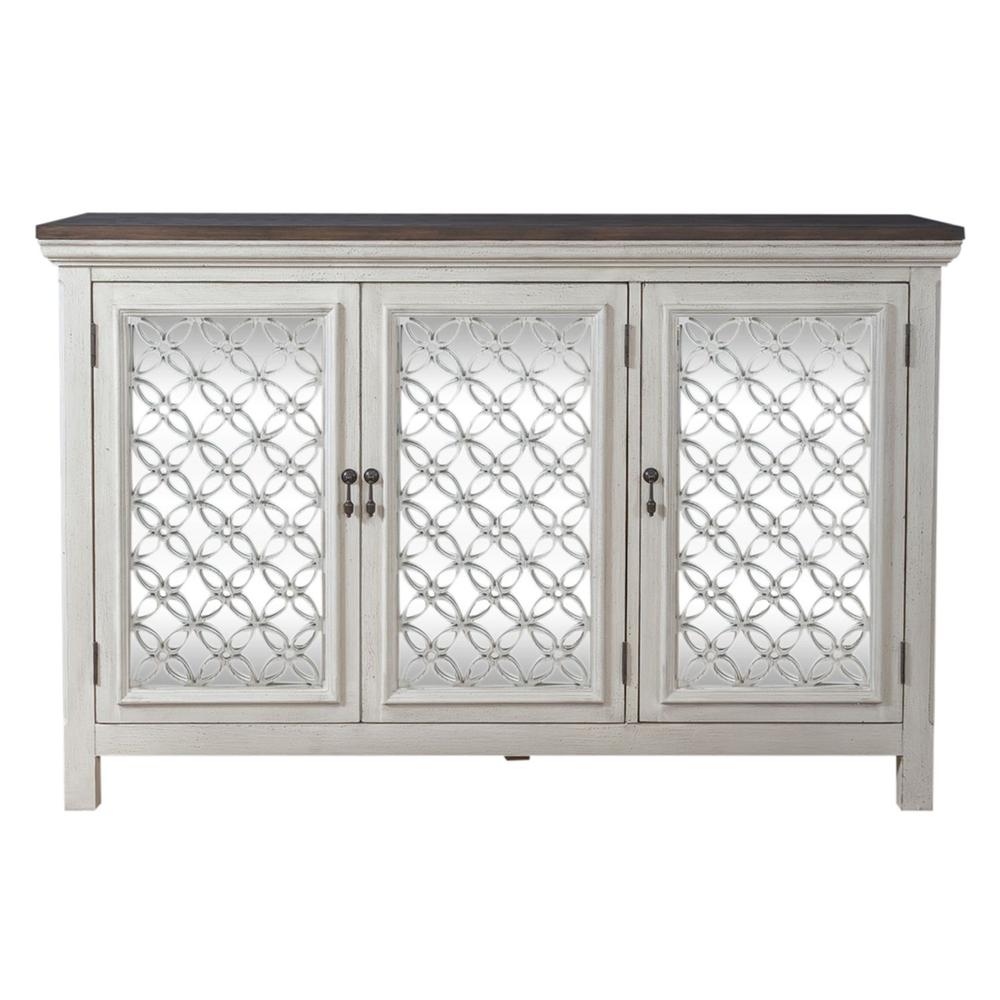 3 Door Accent Cabinet