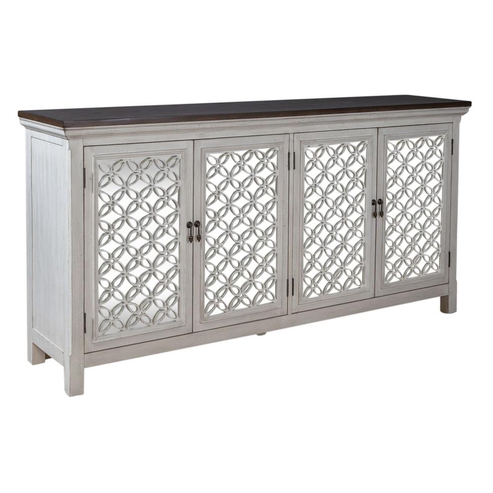 4 Door Accent Cabinet