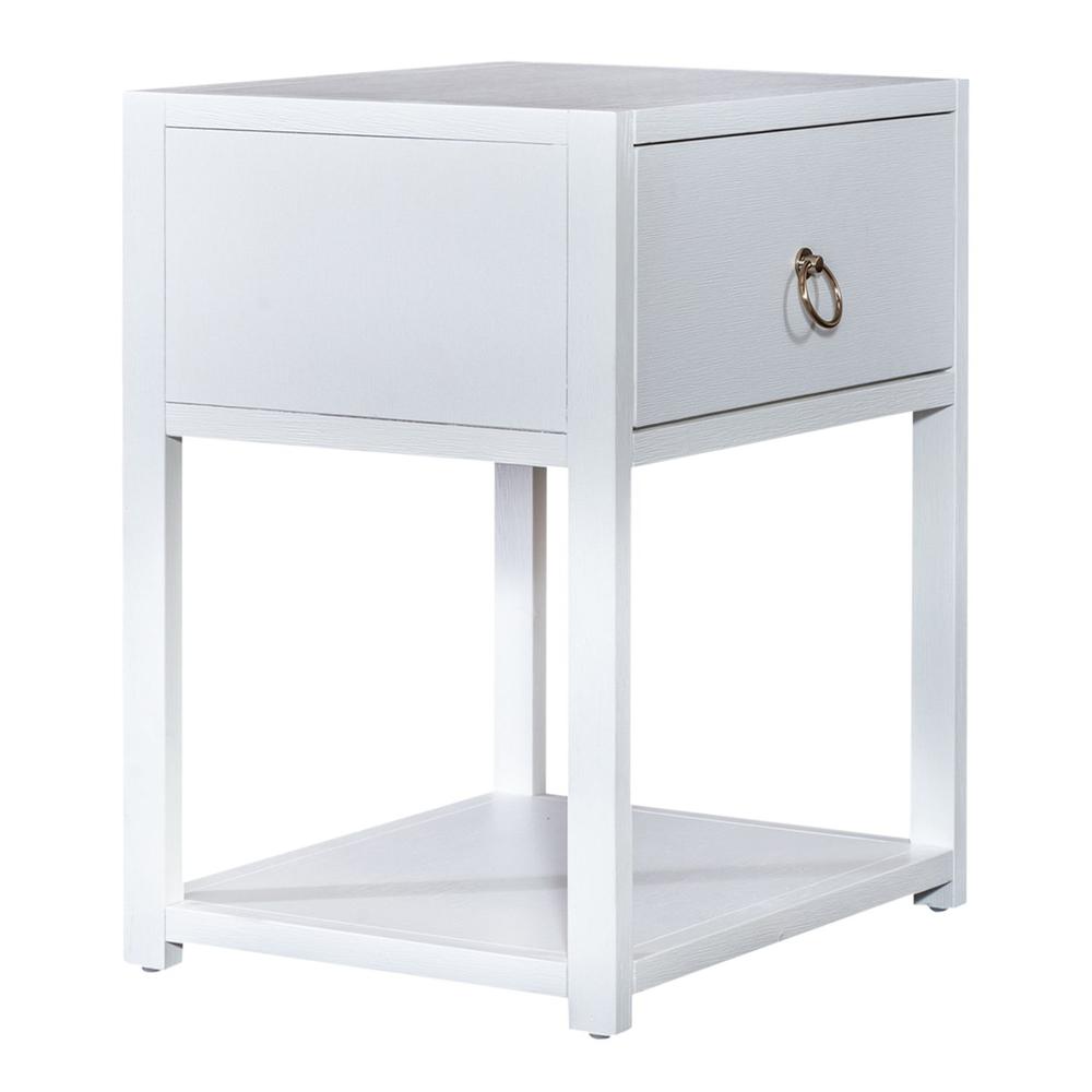 1 Drawer 1 Shelf Accent Table