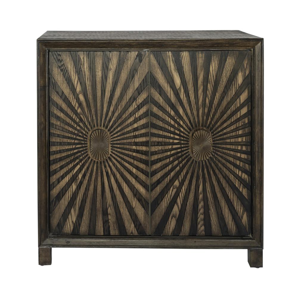 2 Door Wine Accent Cabinet