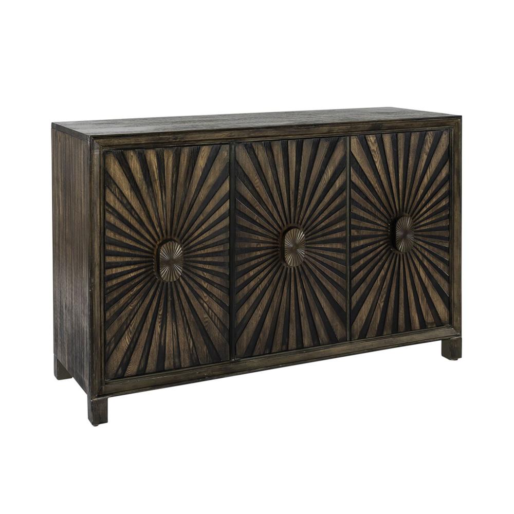 3 Door Accent Cabinet
