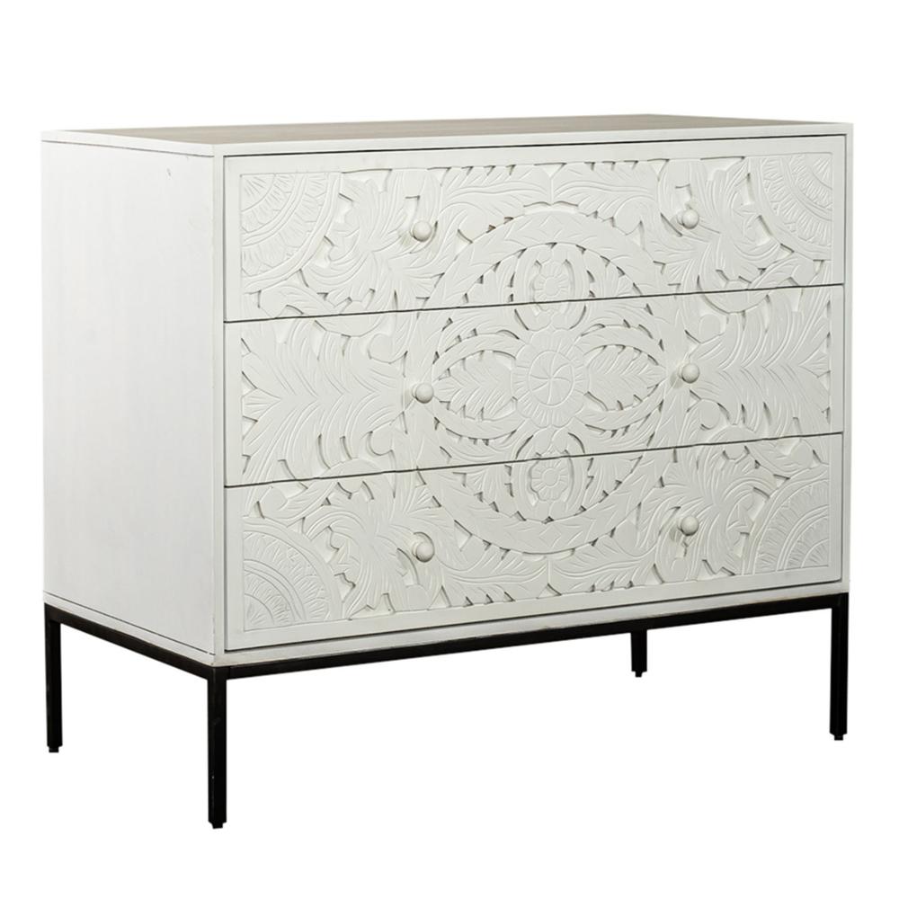3 Drawer Accent Cabinet