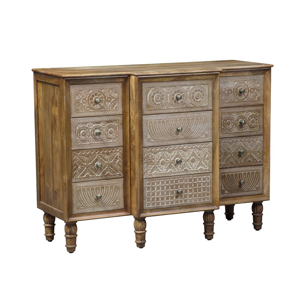 12 Drawer Accent Cabinet