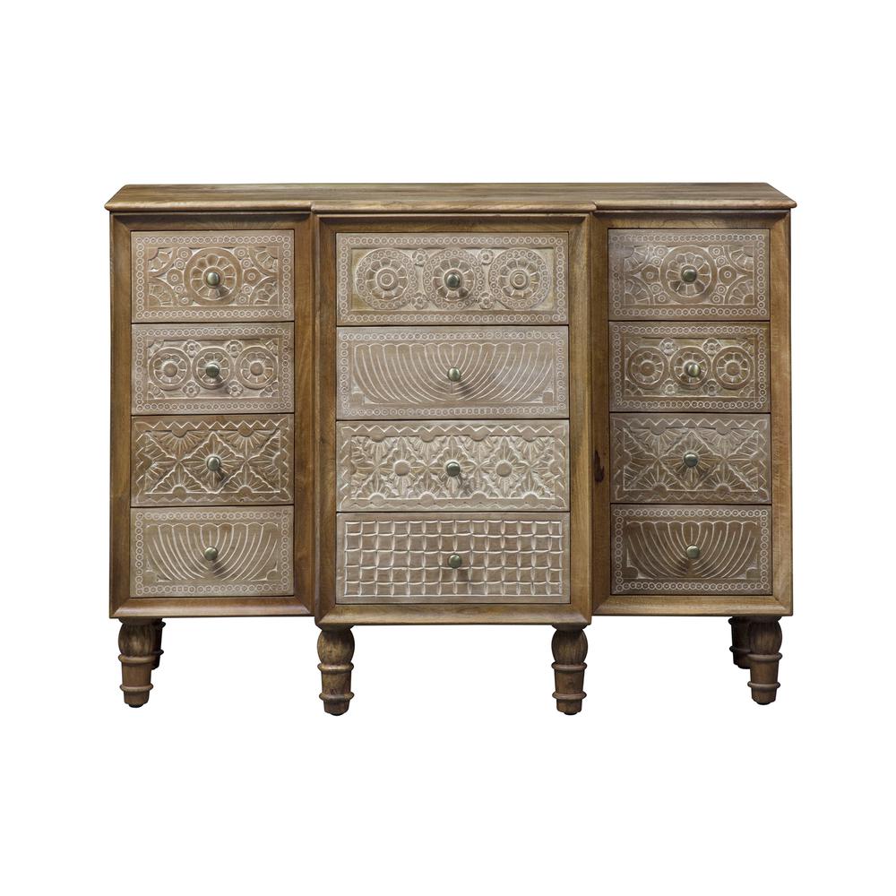 12 Drawer Accent Cabinet