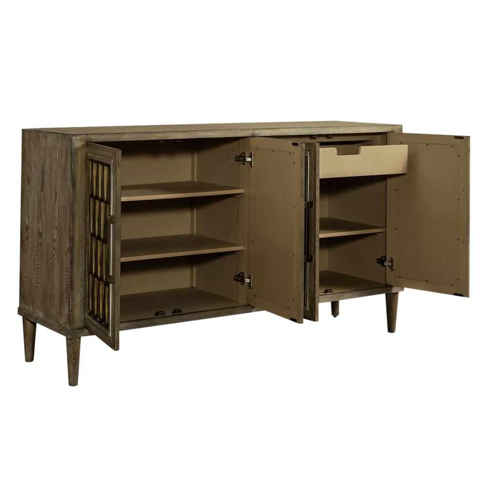 4 Door Accent Cabinet