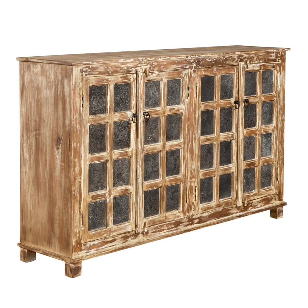 4 Door Accent Cabinet