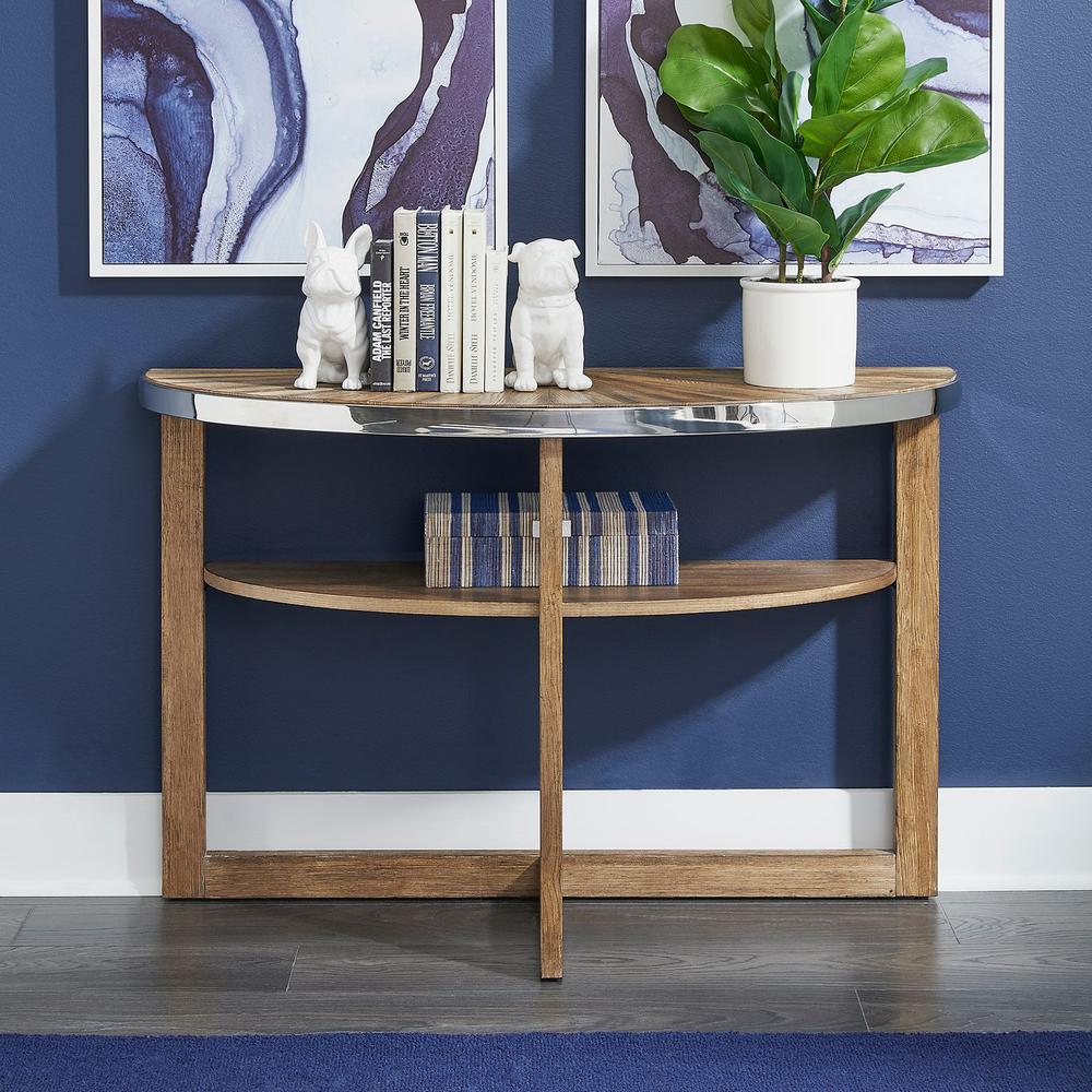 Omega Sofa Table, Brown