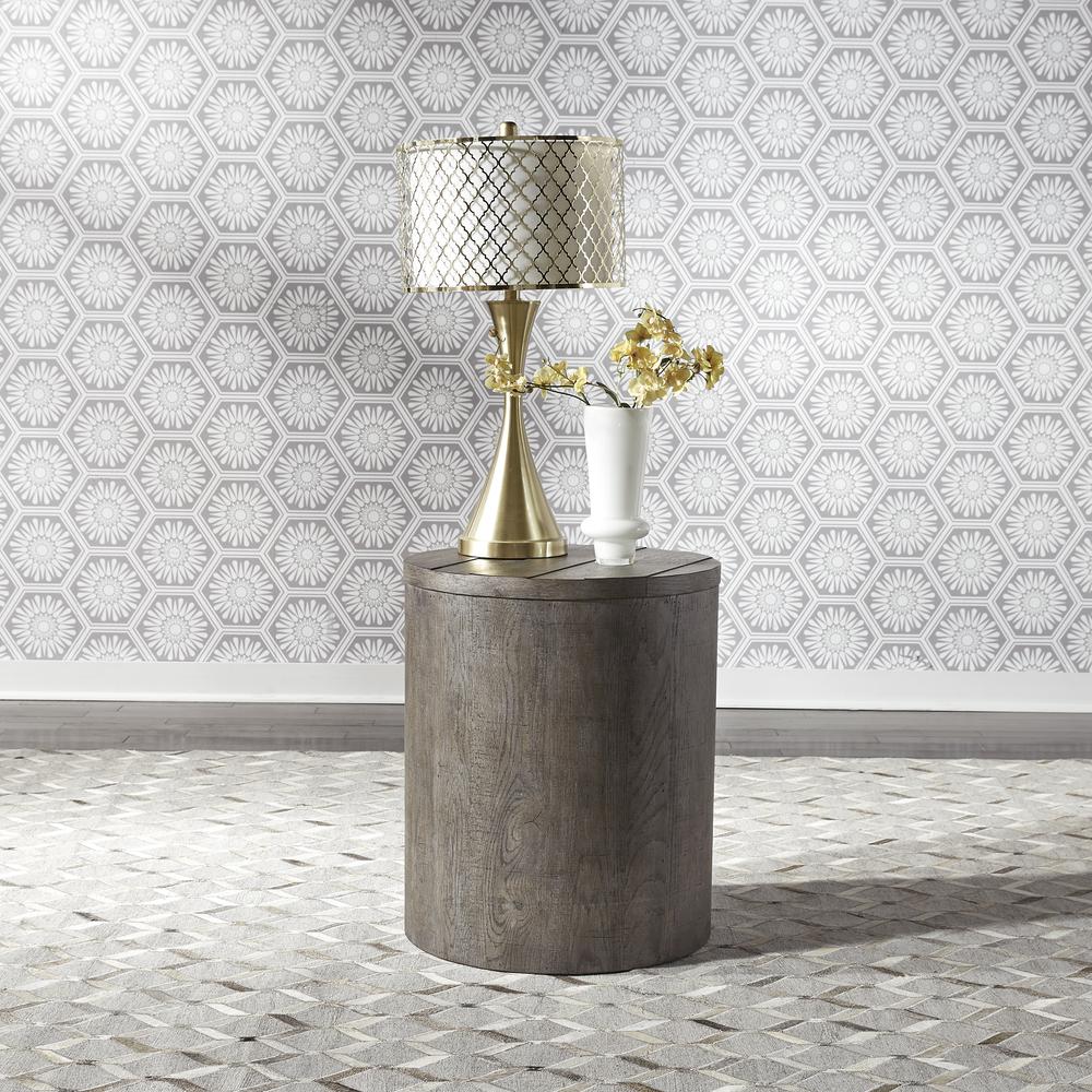 Drum End Table