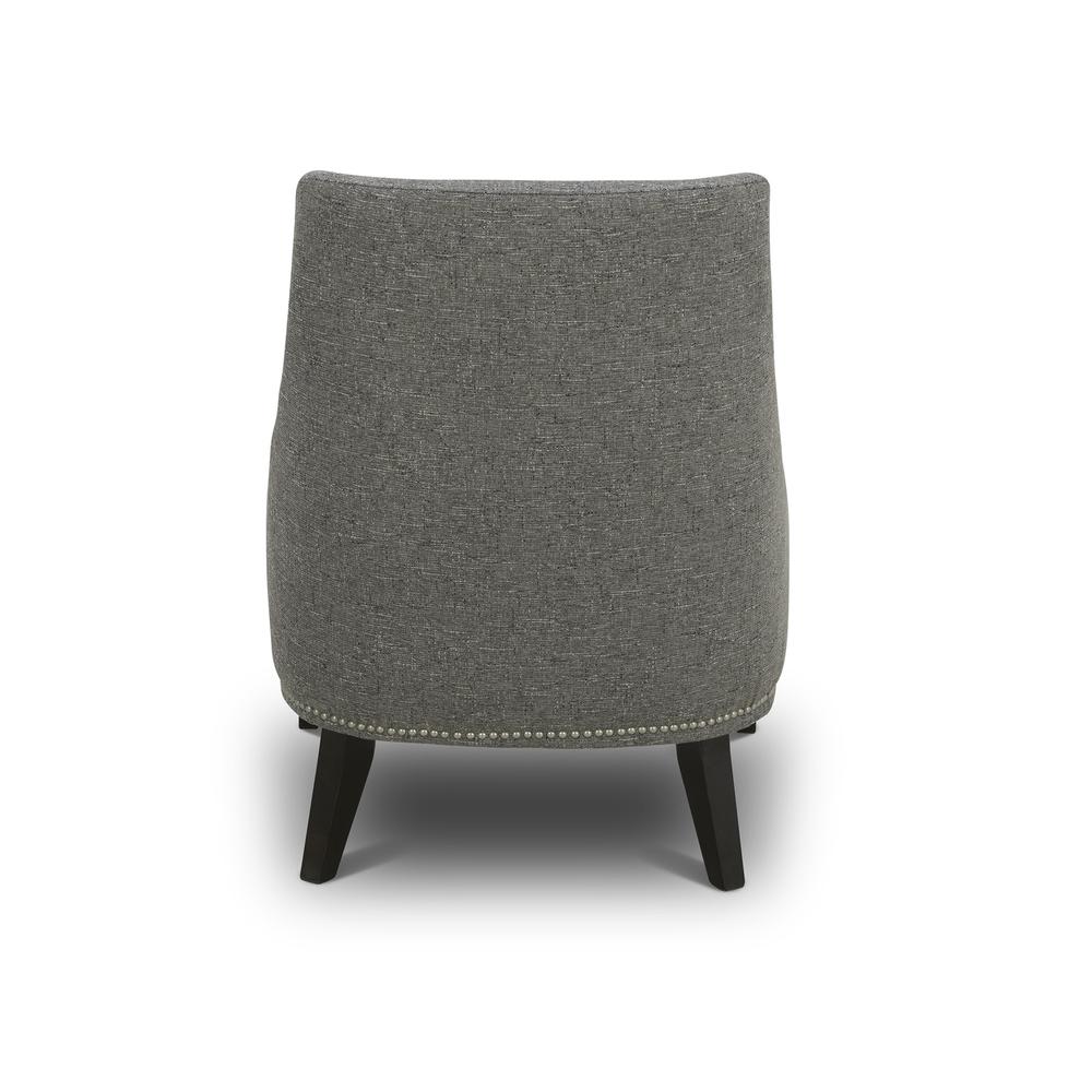 Upholstered Accent Chair - Charcoal Eclectic Multi