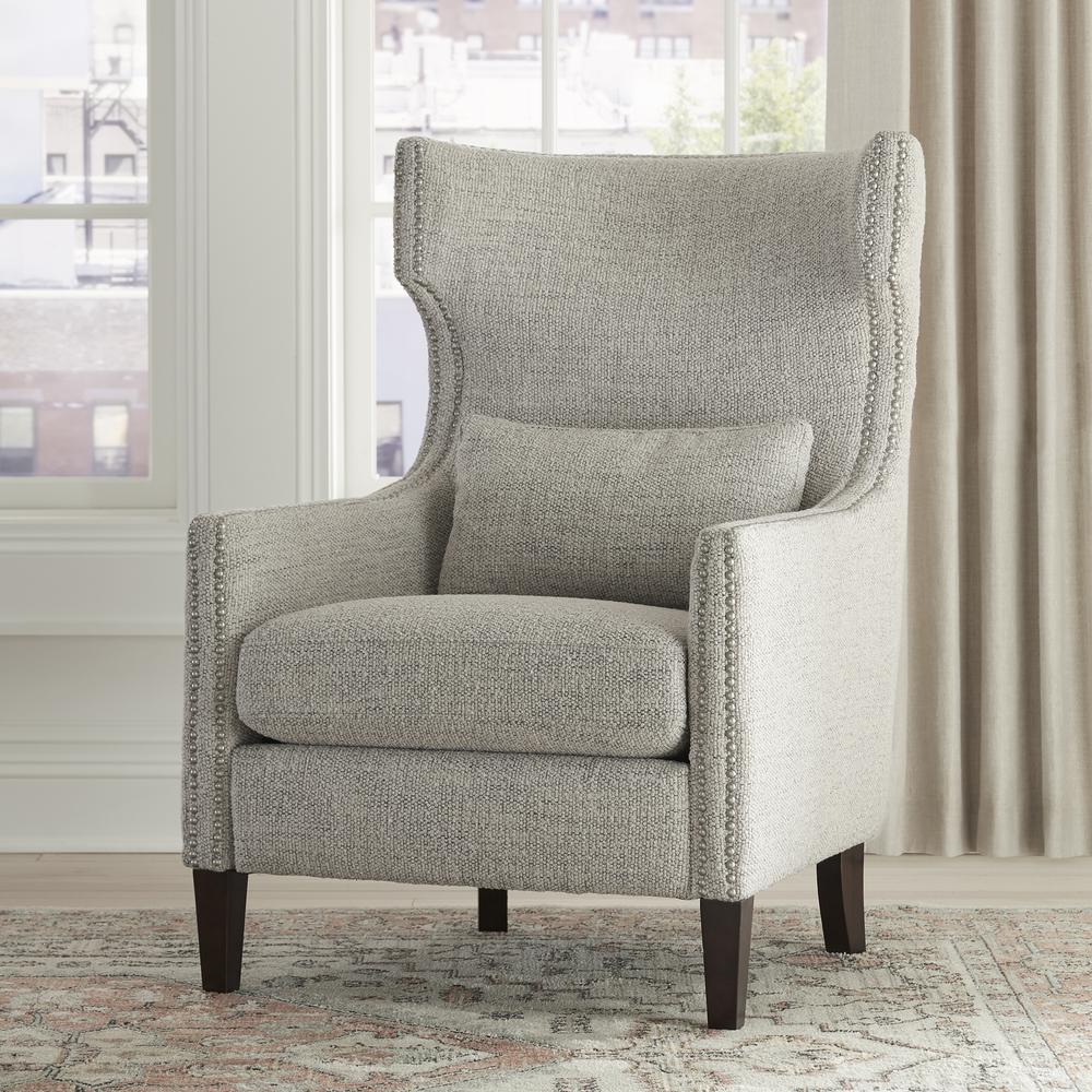 Upholstered Accent Chair - Porcelain Eclectic White